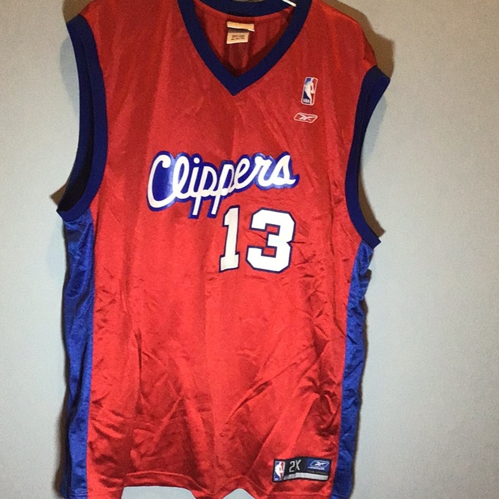 Reebok LA Clippers NBA #13 Rental Man Jersey basketball